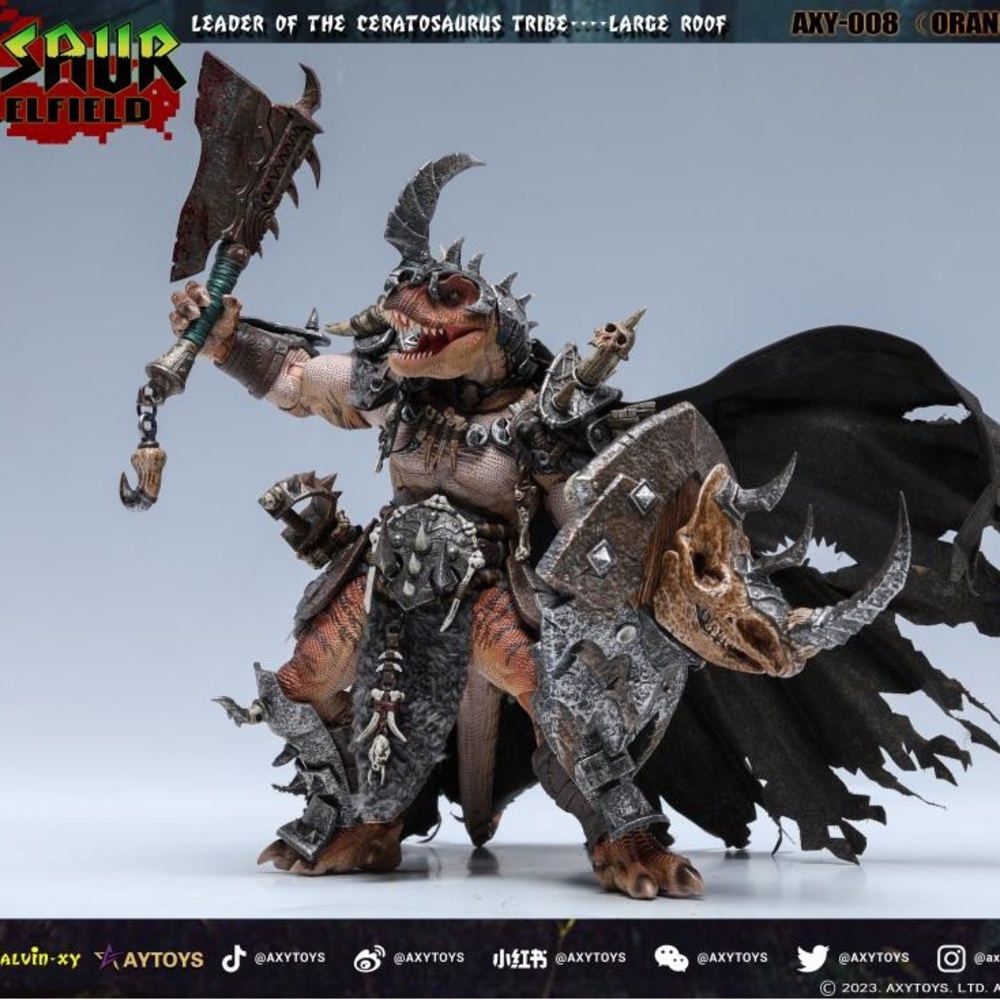 Ceratosaurus Tribe Leader Action Figure